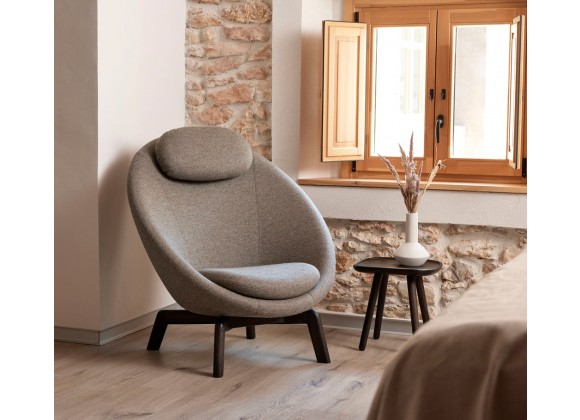 Cane-Line Pace Lounge Chair Frame incl. neck cushion with table