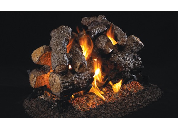 Real Fyre Charred Royal English Oak – See Thru