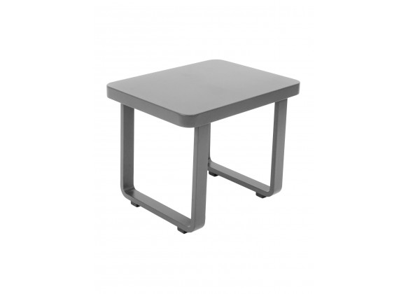 Palm Beach End Table - Aluminum