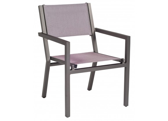 Woodard Palm Coast Sling Dining Armchair - Stackable
