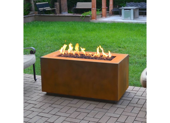 Pismo 84" Fire Pit - Corten Steel