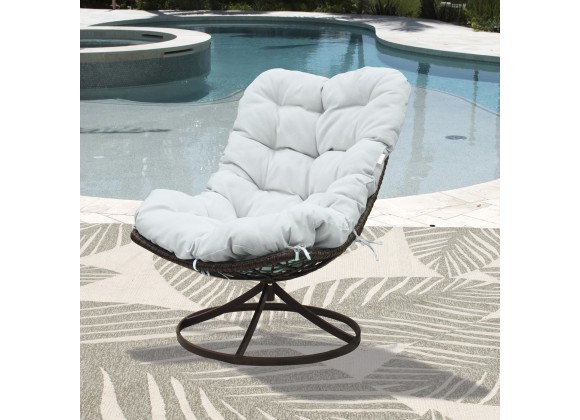 Panama Jack Outdoor Accents Swivel Chair w/Cushion