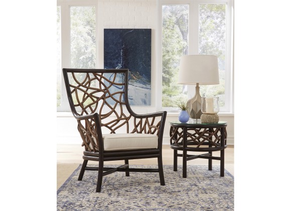 Panama Jack Sunroom Trinidad 2-Piece Occasional Chair Set with Cushions Room View