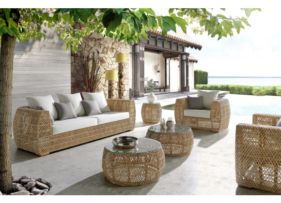 Panama Jack Sunroom Sumatra 5-Piece Seating Set 