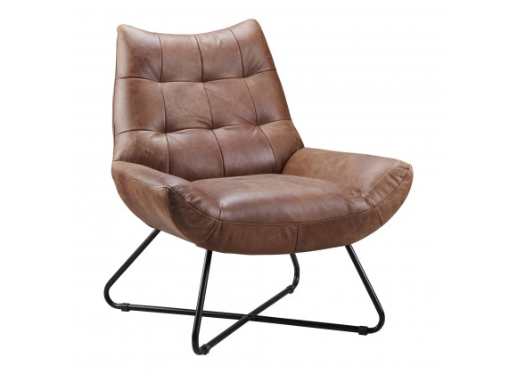 Moe's Home Collection Graduate Lounge Chair - Front Side Angle