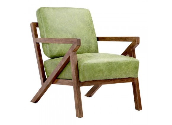 Moe's Home Collection Drexel Arm Chair - Green - Perspective