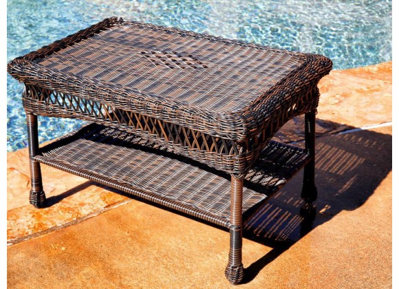 Tortuga Outdoor Portside Outdoor Wicker Coffee Table