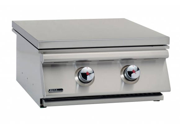 Bull BBQ Power Burner LP/NG - Covered Angled View Close-up