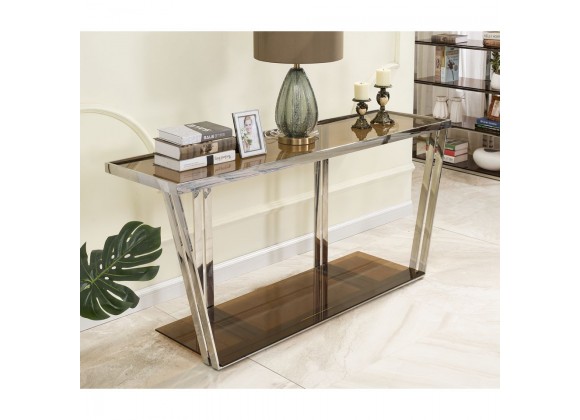 Bellini Modern Living Carraway Sofa Table Type 1, Lifestyle