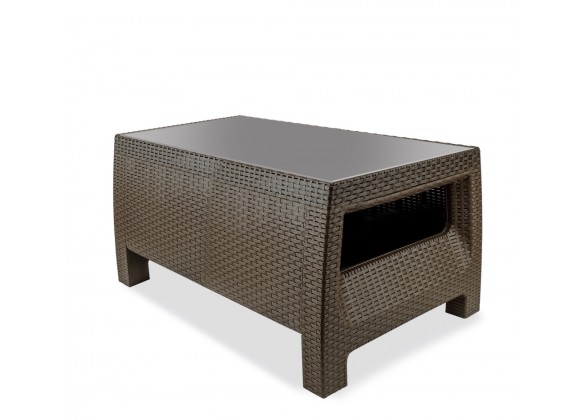 Hospitality Rattan Patio Plastique Lounge Chair 