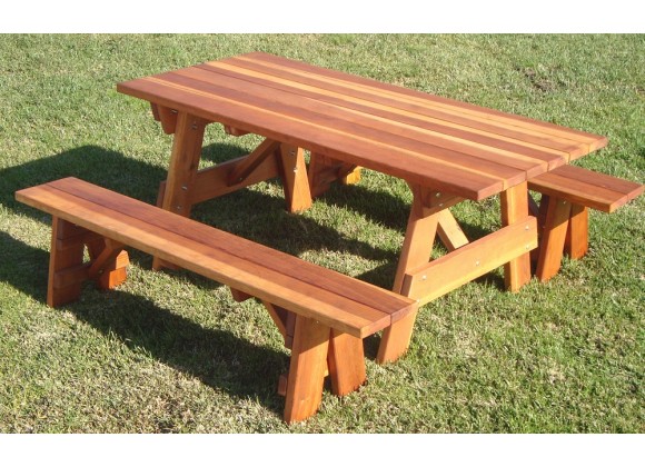 Picnic Table - Angled View