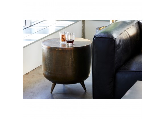 Moe's Home Collection Kettel Accent Table - Brass - Lifestyle