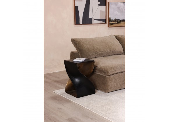 Moe's Home Collection Twist Accent Table - Black - Lifestyle