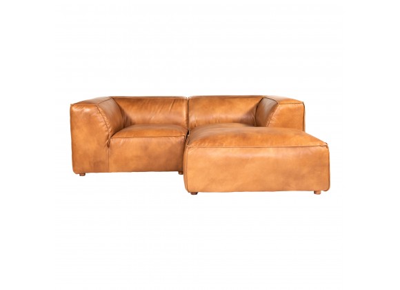 Moe's Home Collection Luxe Lounge Modular Sectional - Tan - Front Angle
