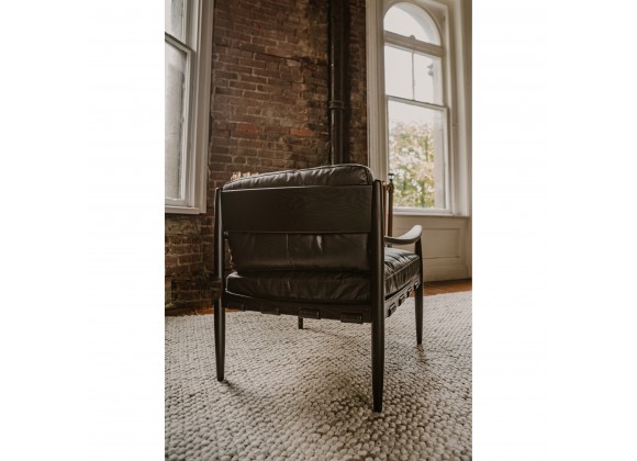 Moe's Home Collection Turner Leather Chair - Lifestyle