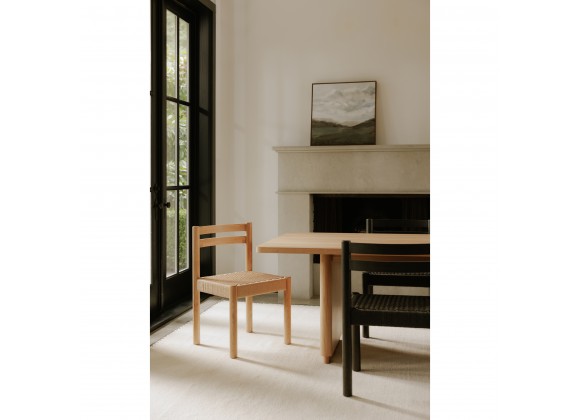 Moe's Home Collection Finn Dining Chair in Natural - Set of Two - Lifestyle