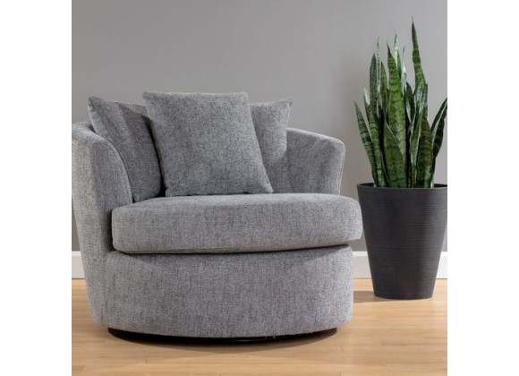 Sunpan Solaria Swivel Lounge Chair Galaxy Dust / Galaxy Marble - Lifestyle