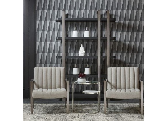 Sunpan Laney Lounge Chair - Milestone Cream - Lifestyle