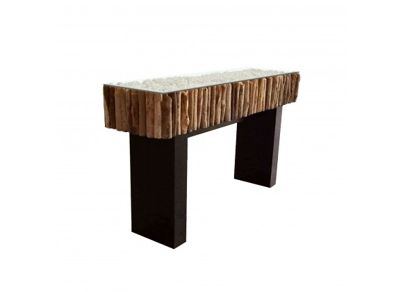 Bellini Safari Sofa Table- Front Angle