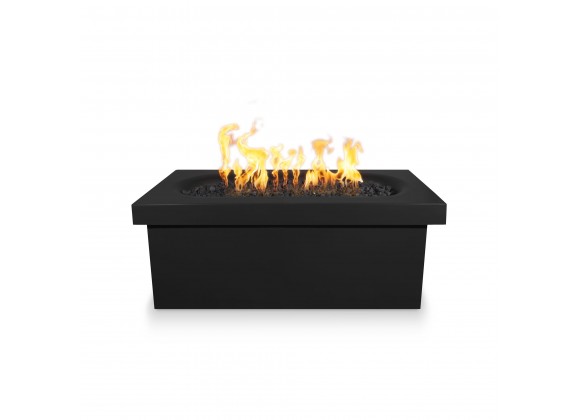 The Outdoor Plus Ramona 60" x 24" Concrete Fire Table - Rectangular 