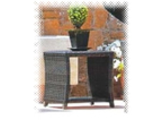 All Things Cedar Rattan Side Table