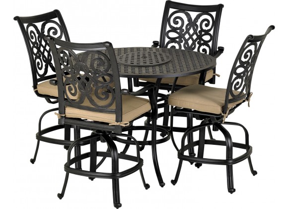 Patio Resort Lifestyle Venice 5-Piece Counter Set - RCTWR48-VC2