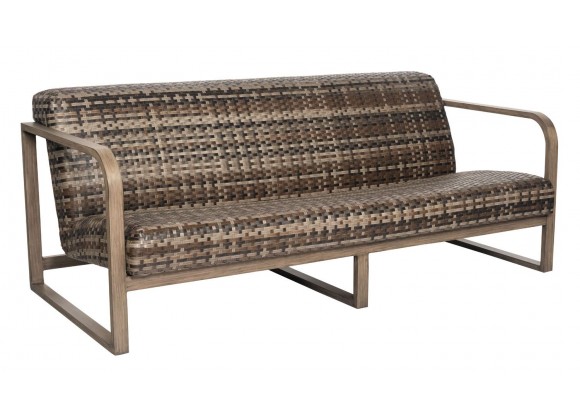Woodard Reunion Sofa - Angled