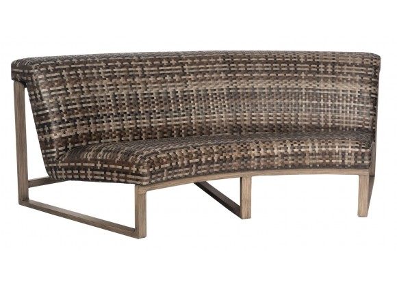 Woodard Reunion Curved Sofa