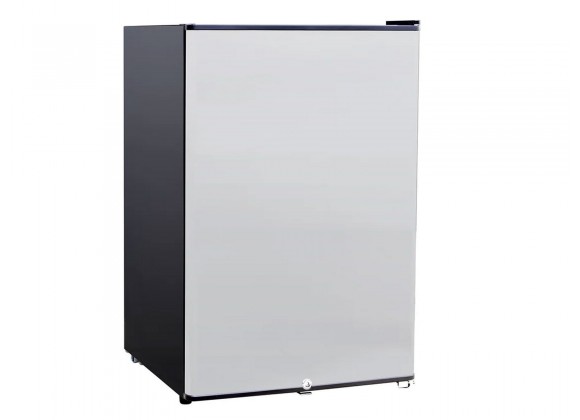 Summerset Grills 22 4.1c Outdoor Approved Fridge With Reversible Door with Lock - Angled View