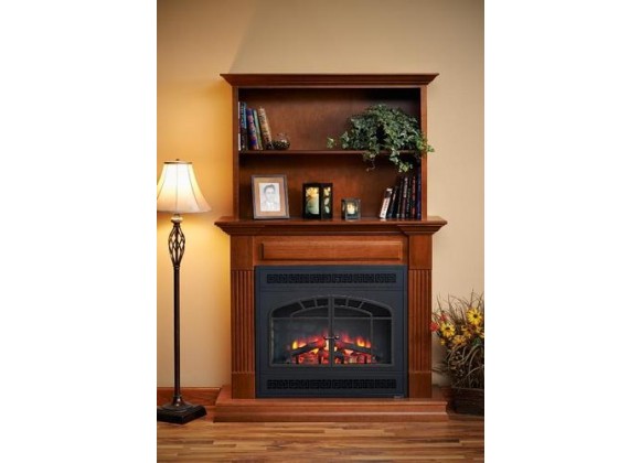 Outdoor Greatroom Company Rio Grande Package - GBI Fireplace + Cabinet + Decorative Fronts - Lifestyle