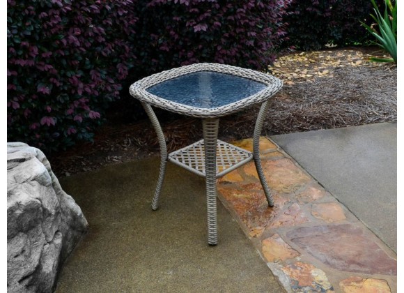 Tortuga Outdoor Rio Vista Wicker Side Table