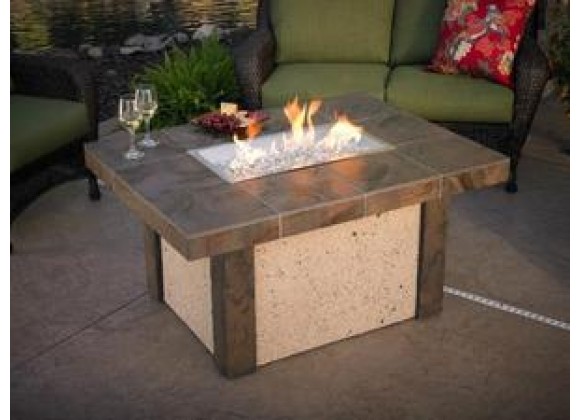 Outdoor Greatroom Company Rivers Edge Fire Pit Table - Lifestyle