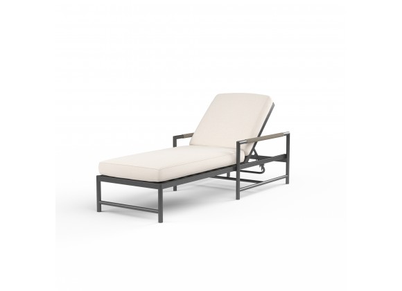 Pietra Chaise in Echo Ash, No Welt - Front Side Angle