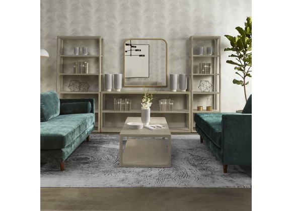 Sunpan Woodland Hand - Loomed Rug - Grey 6' X 9' / 8' X 10' / 9' X 12' / 10' X 14' - Lifestyle