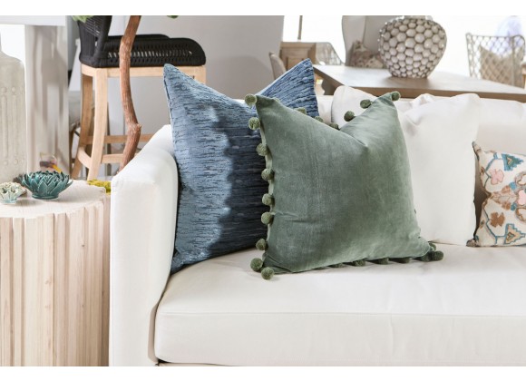 Essentials For Living Roma End Table - White Wash Pine - Lifestyle