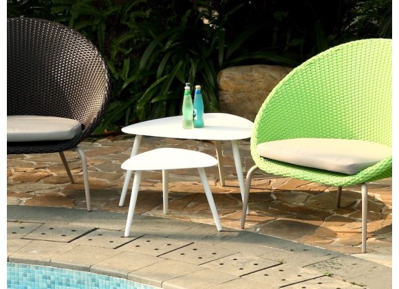 Whiteline Modern Living Rowan Indoor / Outdoor Side Table