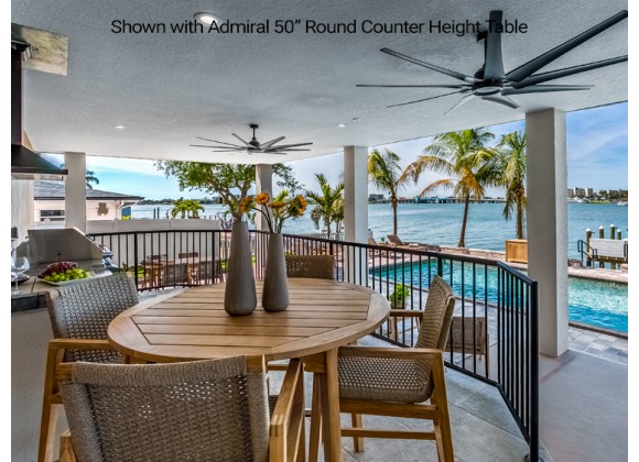 Royal Teak Admiral Counter Height 1