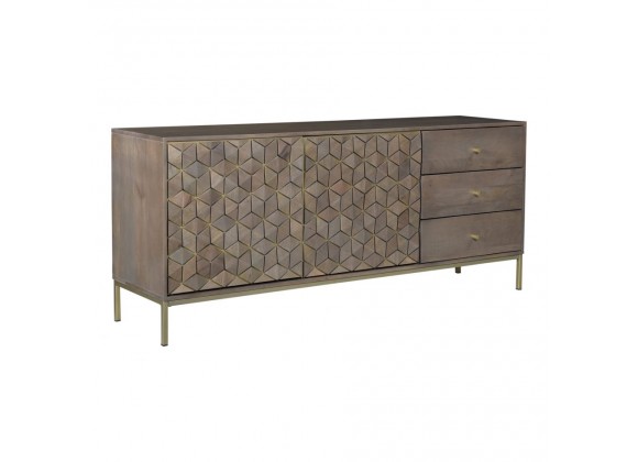 Moe's Home Collection Corolla Sideboard - Front Side Angle