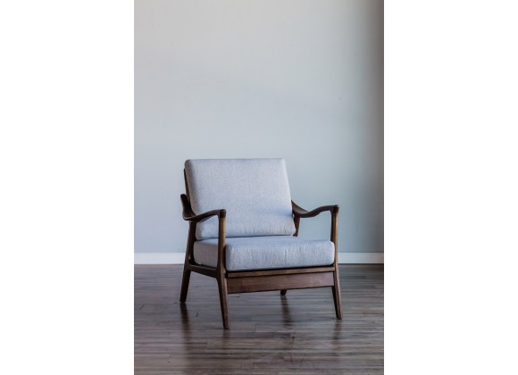Alpine Furniture Slate Lounge Chair - Angled View