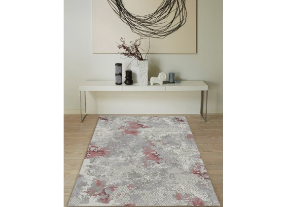 Whiteline Modern Living Elisa Decorative Acrylic Rug - Lifestyle