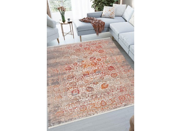 Whiteline Modern Living Barbara Decorative Polyester Rug - Lifestyle