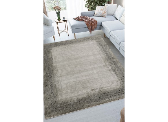 Whiteline Modern Living Ada Decorative Acrylic and Viscon Rug - Lifestyle