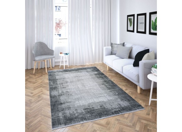 Whiteline Modern Living Deborah Decorative Polyester Rug - Lifestyle