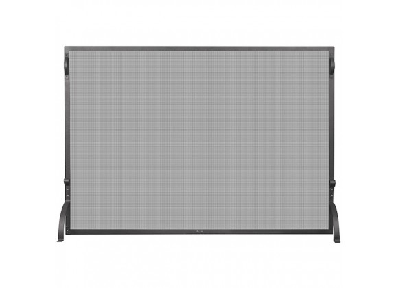 Mr. Bar-B-Q UniFlame® Single Panel Black Wrought Iron Screen, Medium