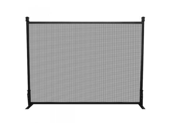 Mr. Bar-B-Q UniFlame® Single Panel Black Craftsman Screen