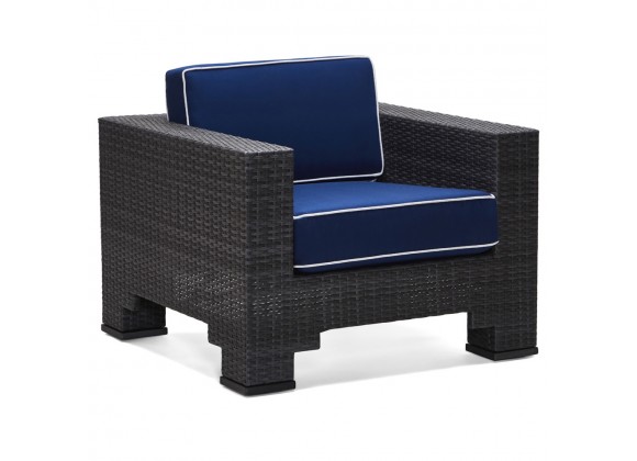 Woodard Lorenzo Lounge Chair - Angled