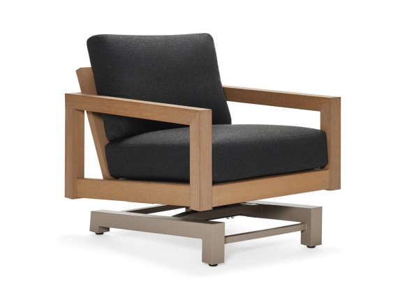 Woodard Sierra Spring Chair in Natural - Angled