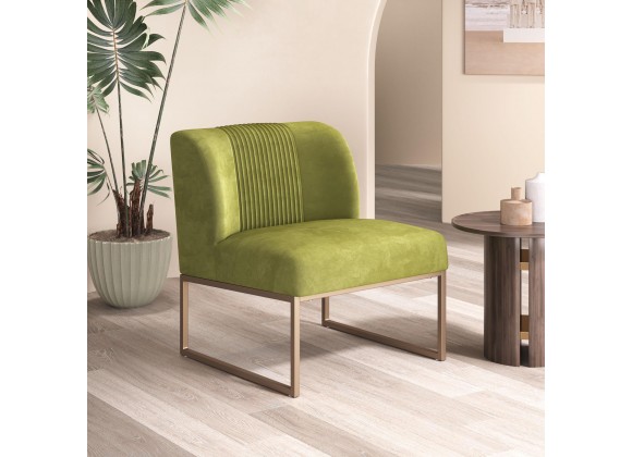 Sante Fe Accent Chair Olive Green- Lifestyle