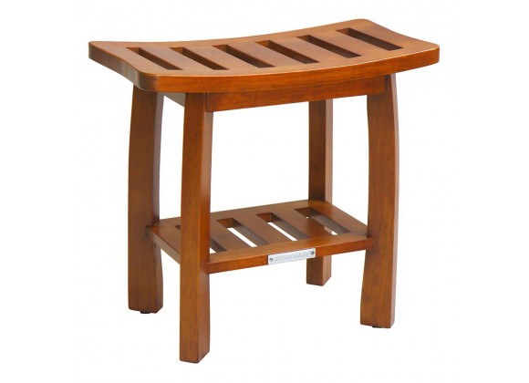 Oceanstar Solid Wood Spa Shower Bench