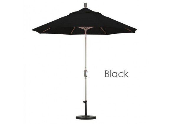 California Umbrella 9' Aluminum Market Umbrella Auto Tilt Champagne - Pacifica